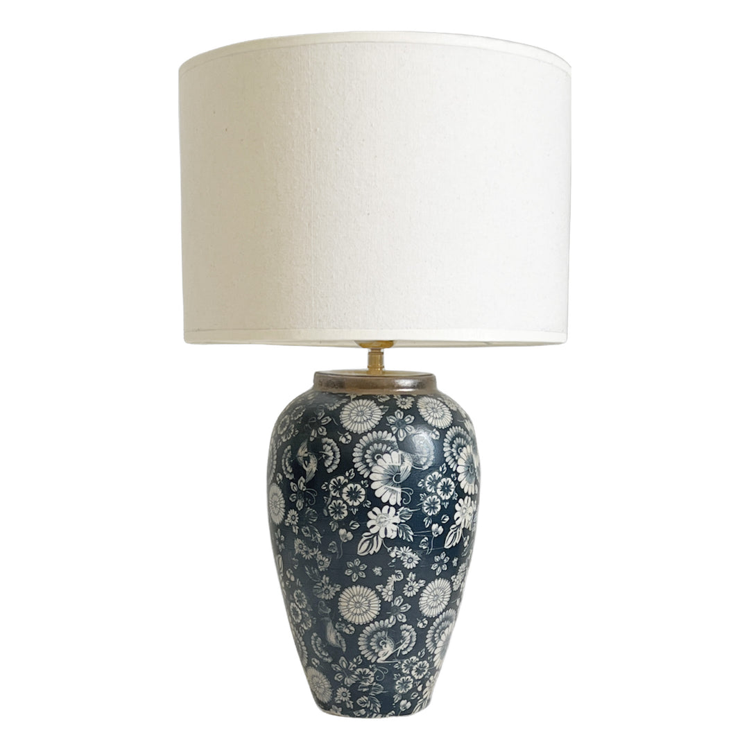 Lampe Fleur de nuit - écru clair