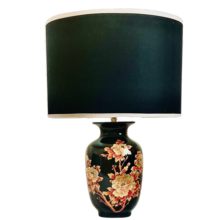 Lampe Fleur de feu - bleu marine