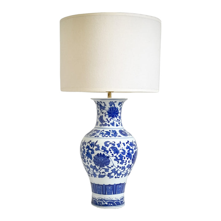 Lampe Floréale - écru