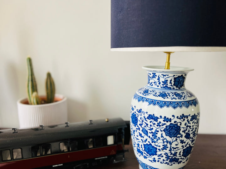 Lampe Lumisa bleu marine