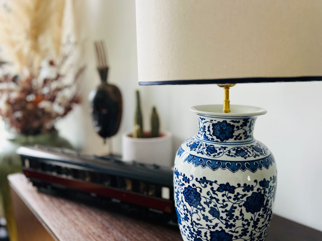 Lampe Lumisa écru foncé